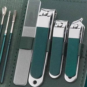 Ensemble de manucure et pédicure professionnel de qualité supérieure en acier inoxydable luxueux et portable avec outils de soin des ongles - Product Image 3