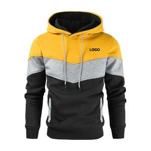 Pull-over 100% coton pour homme, dernière mode américaine et européenne, vêtements élégants pour jeunes, survêtement pour homme. - Product Image 1