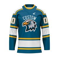 Jerseys de hockey sobre hielo unisex equipo precio barato personalizado