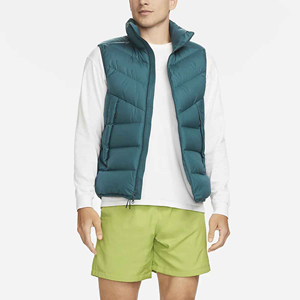 Gilet matelassé sans manches en coton pour homme, personnalisable avec logo, haute qualité, vente en gros - Product Image 2