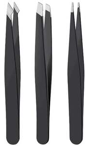 Kit de pinces à cils professionnelles de haute qualité en acier inoxydable à pointe fine pour l'extension de faux cils - Product Image 2