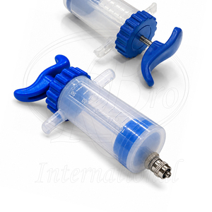 Seringue vétérinaire en plastique réutilisable de 50 ml avec embout Luer Lock et graduation, seringue vétérinaire en plastique de haute qualité - Product Image 2