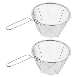 Panier à paner en acier inoxydable robuste avec bords lisses pour une utilisation sûre dans la transformation alimentaire commerciale - Product Image 3