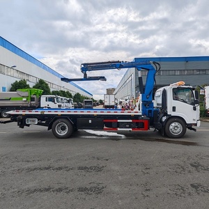 Remorque à plateau Isuzu <span class=keywords><strong>de</strong></span> 5 tonnes avec grue - Véhicule d'assistance routière/véhicule <span class=keywords><strong>de</strong></span> sauvetage - Product Image 2
