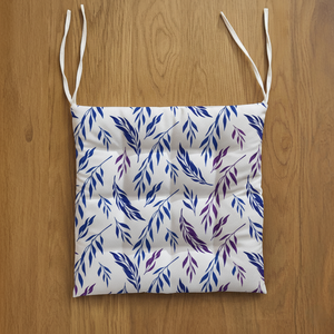 Cojín Cuadrado para Silla con Lazos, Cojín Acolchado de Algodón Suave para Sillas de Comedor, Cojín para Asiento de Silla de Cocina - Product Image 2