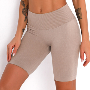Shorts Deportivos de Cintura Alta para Mujer, Elásticos en 4 Direcciones, Ecológicos, Transpirables, para Yoga, Running y Ejercicio - Product Image 1