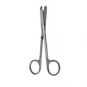 Tijeras de Sutura Quirúrgica Profesionales de 4.5 Pulgadas con Mango de Bisturí # Kit de 3 y 10 Cuchillas Quirúrgicas Estériles para Cirugía Menor - Product Image 6