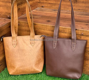 Sac à main fourre-tout en cuir véritable pour femmes de fabricant le plus vendu sac à bandoulière quotidien de grande capacité pour le bureau, les voyages et l'utilisation décontractée - Product Image 5