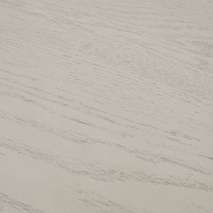 Tavolo da Pranzo Rotondo Antico Color Crema 44 Pollici con Design Classico in Legno Massello per Sala da Pranzo - Product Image 5