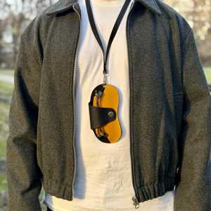 Genuine Leather <b>Glasses</b> Pouch Luxury Soft Cowhide Spectacles <b>Case</b> Slim Handmade Sunglasses Cover Travel Bag LGC-0043 - Product Image 6