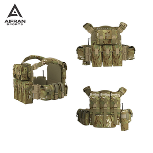 Chaleco de Liberación Rápida Aifran Sports para Entrenamiento al Aire Libre, Portaplacas Ajustable con Sistema Modular MOLLE - Product Image 2