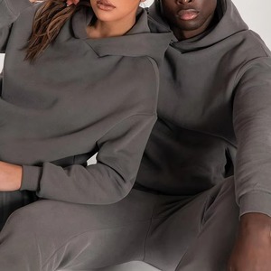 Sweat-shirt à capuche oversize pour homme en jersey, style streetwear, avec poches, en coton anti-rétrécissement, décontracté, hiver, 370g, numérique - Product Image 5