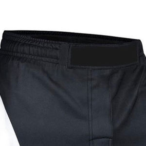 Shorts de boxe personnalisés 100% polyester respirant 240g Micro Stretch Twill léger unisexe adulte - Product Image 4