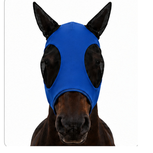 Anti Insect Cover For Horse Adjustable Lightweight soft Face Protection fly mask comfortable <b>equestrian</b> riding Outdoor Horse - Product Image 2