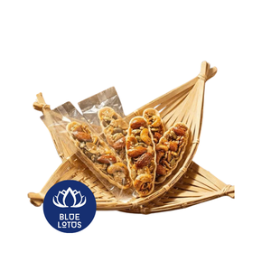 สินค้าขายดี |   ขนมอบกรอบผสมถั่วรวมแบบแผ่น รสหวานกรุบกรอบ พร้อมรับประทาน ผลิตภัณฑ์เบเกอรี่จากเวียดนาม - Product Image 3