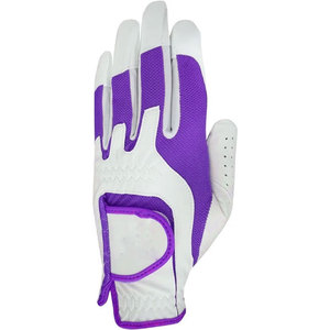 Premium Women's Golf <b>Gloves</b> Full Finger Non-Slip Breathable Quick Drying Cabretta Leather Customizable Logo UV Protection - Product Image 5