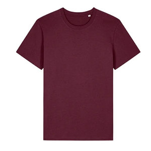T-shirt de sport à manches courtes pour homme, col rond, coupe ajustée, extensible, respirant, couleur unie - Product Image 1