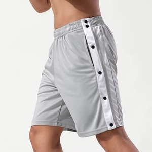 Shorts décontractés amples pour hommes, personnalisables avec logo, en coton de haute qualité, pour la gym, vente en gros directe usine, nouvelle collection - Product Image 2