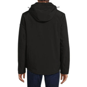 Veste softshell à capuche pour homme, automne, décontractée, imperméable, respirante, légère, protection contre les intempéries, couche extérieure - Product Image 6