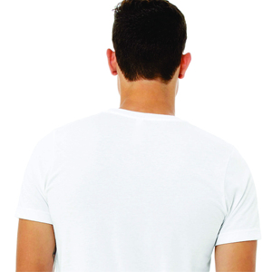 เสื้อผ้าผู้ชายทรงเข้ารูป OEM เสื้อยืดคอกลมแขนสั้นผ้าฝ้ายแฟชั่นผลิตจำนวนมากเสื้อยืดผู้ชาย - Product Image 6