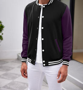 Veste universitaire classique pour homme et femme, hiver, logo brodé personnalisé, fourrure de mouton, 100% laine, équipe scolaire, fabrication OEM - Product Image 4