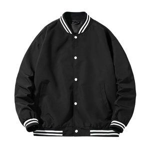 2023 hommes de haute qualité personnalisé Baseball Letterman Varsity Bomber veste en gros col montant veste d'hiver - Product Image 3