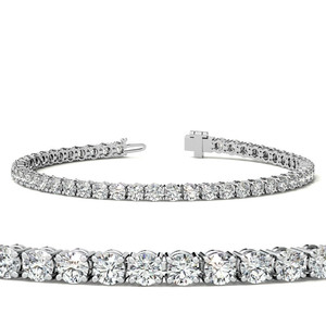 Precious 11.2CT 18k Gold Diamond Tennis <b>Bracelets</b> 100% Natural And Pure Diamond Jewellery For Wedding Engagement Wear - Product Image 2