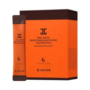 JAYJUN Quality Black Hydro Sleeping Mask 4mL*30 Real Water Brightening Facial Masks - Product Image 1