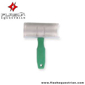 Peine de aseo de caballo en forma de boca, hecho a medida, con agarre de madera, fabricante de artículos de aseo ecuestre - Product Image 6