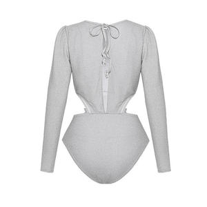 Nouvel ensemble de maillot de bain une pièce doré 2026 avec col halter et détails floraux 3D, paréo et bretelles sexy pour femme - Product Image 6