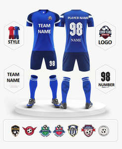 Camiseta de Fútbol de Alta Calidad, Uniforme de Fútbol para Hombre, Conjunto de Uniforme de Fútbol para Equipo, Ropa de Fútbol - Product Image 3