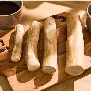 ของเล่นไม้กาแฟสุดหรูสำหรับสุนัข - ของเล่นเคี้ยวลายสัตว์ธรรมชาติ ช่วยทำความสะอาดฟันและเสริมสร้างสุขภาพช่องปาก ใช้ภายในบ้าน - Product Image 2
