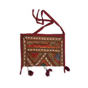 Elegant Embroidered Silk Embroidery <b>Shoulder</b> Bag for Women Luxury Handmade Floral Embroidered Handbag Stylish Ethnic Fashion - Product Image 3
