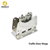 Porte d'accès anti-bruit SUS Swing Porte de trafic d'impact en acier inoxydable de stockage de chambre froide