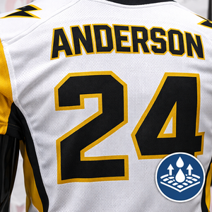 Uniforme Personalizado de Fútbol Americano para Equipos Escolares, Manga Corta, Secado Rápido, Tejido de Poliéster Transpirable, Jersey Ligero Sublimado - Product Image 4