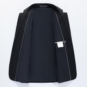 Traje Formal para Hombre y Mujer, Corte Entallado, Ropa de Oficina Cómoda, Estilo Uniforme Profesional, Poliéster y Lana, Antiencogimiento - Product Image 2