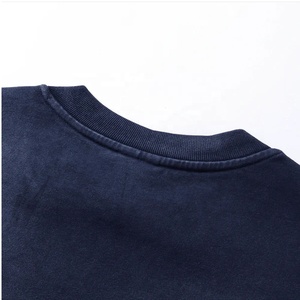 T-shirt lavé à bord brut surdimensionné personnalisé à la mode 305gsm t-shirts délavés au soleil - Product Image 6