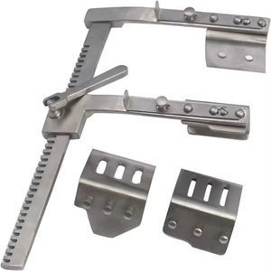 Limitador de Ventana Ajustable de Acero Inoxidable con Engranaje de Piñón y Cremallera, Bloqueo de Seguridad Reforzado para un Control Seguro de la Apertura de Ventanas - Product Image 6