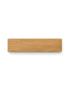 Mueble de Salón Moderno de Mediados de Siglo, de Madera Maciza, con 2 Cajones y Puertas de Vidrio Arqueadas, Mueble de Almacenamiento para Salón - Product Image 5