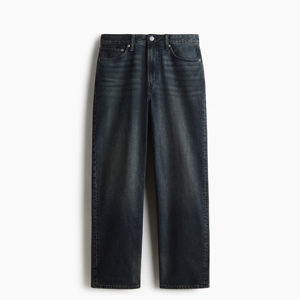 Houston Relaxed Loose <b>Jeans</b> Casual Denim Pants for Men and <b>Women</b> Street Style Vintage Inspired Wide Fit Trousers - Product Image 6