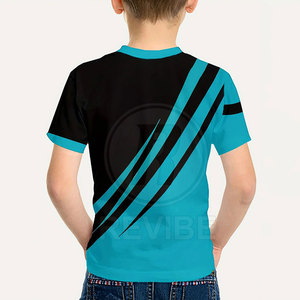 เสื้อยืดผ้าฝ้าย100% ระบายอากาศปกติของเด็กผู้ชายมาอย่างดีเยี่ยม - Product Image 2
