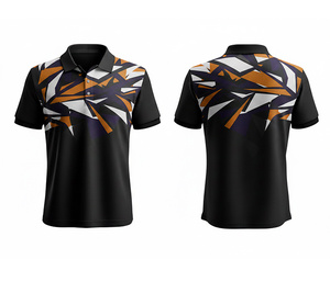 เสื้อโปโลแบบซับลิเมชั่นสีสันสดใสสั่งทำได้ตามต้องการ ผู้ผลิตขายส่ง ตะเข็บทนทาน สำหรับผู้ชาย ผู้หญิง และเยาวชน แห้งเร็ว ระบายอากาศได้ดี - Product Image 6
