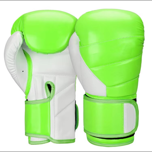 Gants de boxe en cuir de vachette personnalisés de haute qualité avec support de poignet en Velcro, dernier style, vente en gros, gants d'entraînement MMA 2026 - Product Image 2