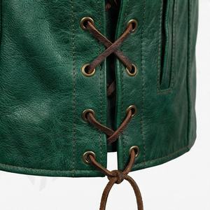 Veste en cuir pour homme NAI-0536B, style motard, vêtement de protection pour la conduite, couleur personnalisable. - Product Image 5