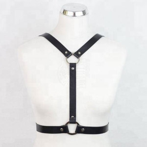 Custom Made Design Low Price <b>Leather</b> <b>Harness</b> Light Control Adjustable High Quality Top Selling Wholesale <b>Women's</b> <b>Harness</b> - Product Image 2