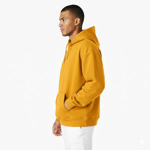 Fashion High Collar Heavyweight Oversized Hoodie Unisex Custom logo Men Streetwear Custom Hoodie Men Unisex Cotton Men's Hoodie - Product Image 2