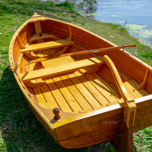Bote de remos de madera artesanal con forma de oso pequeño para recreación en lagos y ríos - Contacto al por mayor - Product Image 2