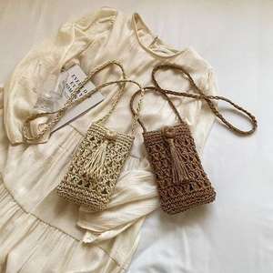 Nuevo Bolso Bandolera Retro de Mujer, Tejido a Crochet, con Estampados de Animales, Estilo Casual y Moderno - Product Image 1