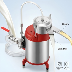 เครื่องแยกครีมนม สแตนเลสเกรดอุตสาหกรรม 99.9% สำหรับการแปรรูปนม - Product Image 2