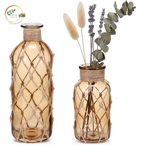 Jarrón de Flores de Yute de Calidad de Exportación – Maceta Decorativa de Fibra Natural Ecológica para Decoración de Interiores - Product Image 2